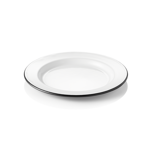 Grace Teller, flach, Ø 20 cm, Emaille