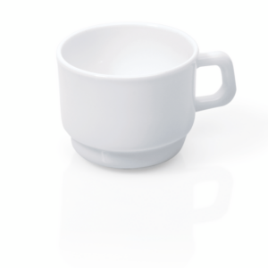 Was Germany Obertasse Set PURO, 180 ml, Set á 6 Stück, Opalglas