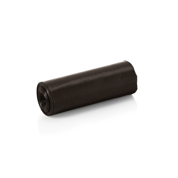 Was Germany Müllbeutel, 70 x 75 cm, 65 ltr., 35 my, schwarz, Rolle á 25 Stück, LDPE