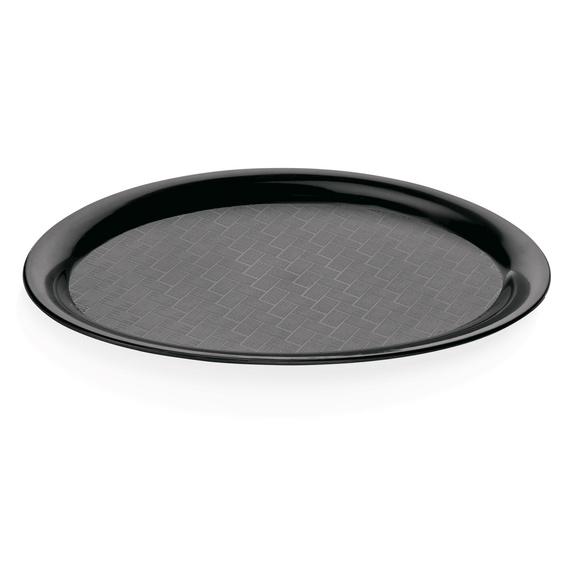 Essentials Coffee House Tablett Set, 29 x 22 cm, schwarz, Set á 10 Stück, Polypropylen