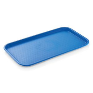 Was Germany Tablett FAST FOOD GN 1/1, 53 x 32,5 x 2 cm, blau Polypropylen