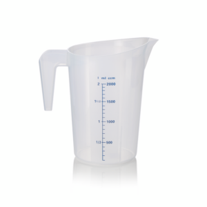 Was Germany Messbecher, Ø 16 cm, 2 ltr., mit 100 ml Skalierung, Polypropylen