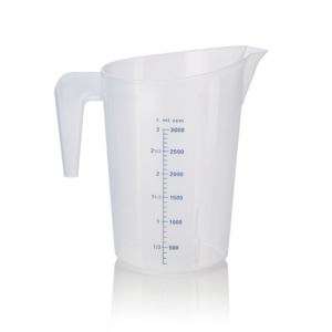 Was Germany Messbecher, Ø 19 cm, 3 ltr., mit 100 ml Skalierung, Polypropylen