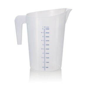 Was Germany Messbecher, Ø 22,5 cm, 5 ltr., mit 100 ml Skalierung, Polypropylen