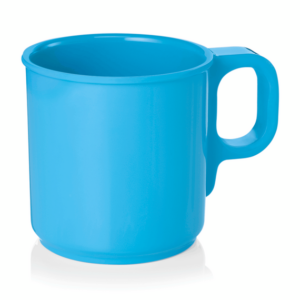 Essentials Becher Set, 250 ml, blau, Set á 12 Stück, Melamin
