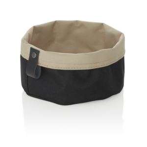Was Germany Brottasche FLIP TETRON, Ø 17 cm, Höhe 11 cm, light grey/light khaki, Tetron