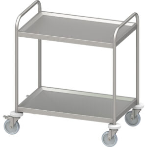 Stalgast Servierwagen "PRO" mit zwei Böden, 800x600 mm, verschweißt