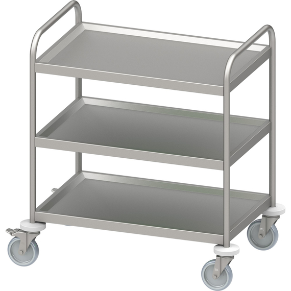 Stalgast Servierwagen "PRO" mit drei Böden, 1200x600 mm, verschweißt