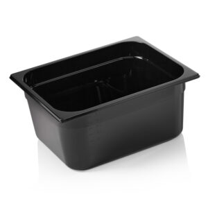 Was Germany GN Behälter GN 96 BLACK 1/2-150 mm, schwarz, Polycarbonat