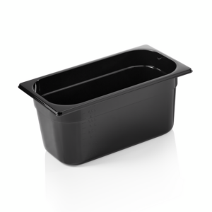 Was Germany GN Behälter GN 96 BLACK 1/3-150 mm, schwarz, Polycarbonat