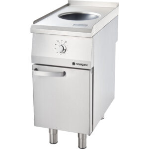 Stalgast Edelstahl WOK-Induktionsherd aus der Serie 700 ND