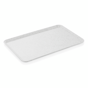 Was Germany EN Tablett TRAY 97, 53 x 37 cm, hellgrau, Polyesterfaserstoff