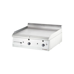 Gas-Griddleplatte als Tischgerät, Serie 700 ND - glatt 800x700x250 mm