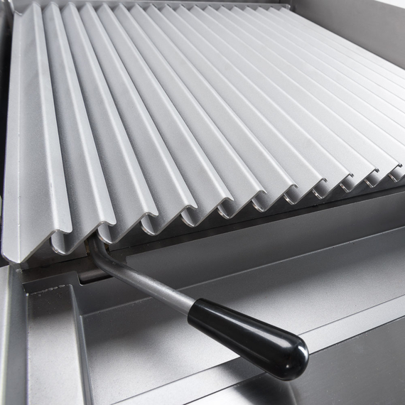 S-Grillrost für Fisch und Meeresfrüchte, passend für Stalgast Lavasteingrill 700 ND, 400 mm Breite