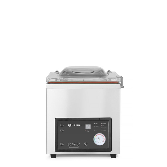 Hendi Vakuumkammer-Verpackungsmaschine Profi Line, Profi Line, Dichtungsband: 350 mm, 230V/750W, 450x555x(H)480mm