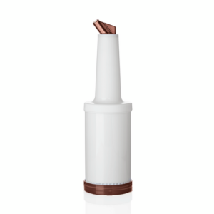 Was Germany Dosier- und Vorratsflasche SPEED BOTTLE, 0,85 ltr., braun, Ø 9 cm, Polypropylen