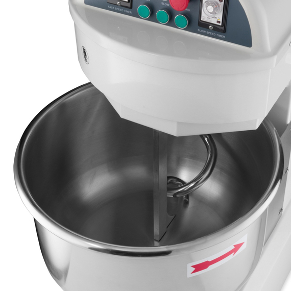 Maxima Gastro Teigmischer - 75 l - 48 kg Teig - 2 Geschwindigkeiten