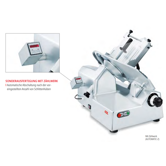 ADE Automatischer Schwerkraftschneider AUTOMATIC-Z-400, mit Glattem Messer