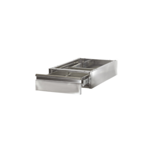 Prismafood Kaffeesatz-Schublade für Arbeisttische mit 60 cm Tiefe TOP