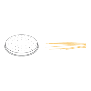 Prismafood Matrize Capelli D'Angelo Ø 5 cm