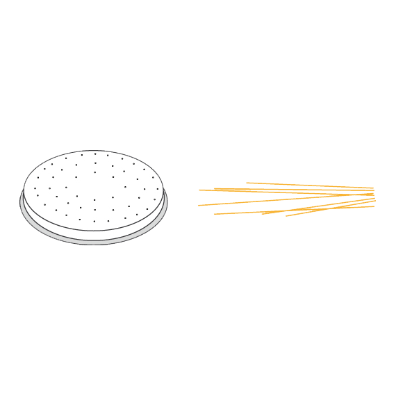 Prismafood Matrize Capelli D'Angelo Ø 5 cm