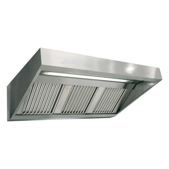 Prismafood Wandabzugshaube Basic 180x90 ohne Motor ohne Regler