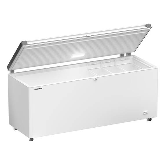 Liebherr EFL 6055 Gefriertruhe Weiß mit Lenkrollen und LED