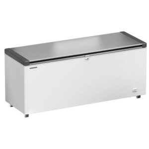 Liebherr EFL 6056 Gefriertruhe mit Edelstahl-Deckel, Lenkrollen und LED