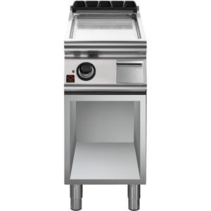 Prismafood Elektro-Bratplatte glatt/chrom