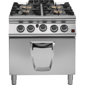 Prismafood Gasherd 4 Brenner mit Gasbackofen