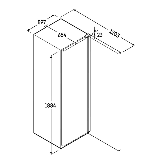 Liebherr FFFvg 4001 Perfection Gefrierschrank mit NoFrost
