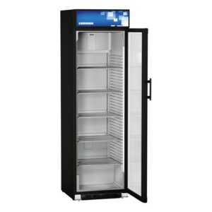 Liebherr FKDv 4213 Comfort Getränkekühlschrank mit Glastür und LED schwarz