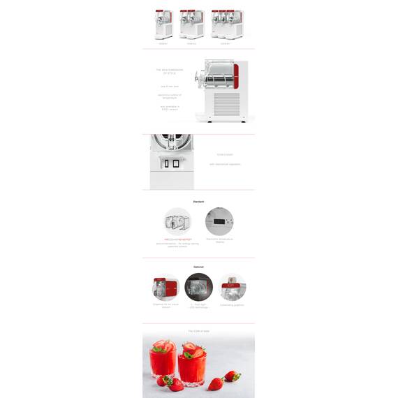 Ugolini Granitor® ICON 6/3 EASY Slush-Eismaschine