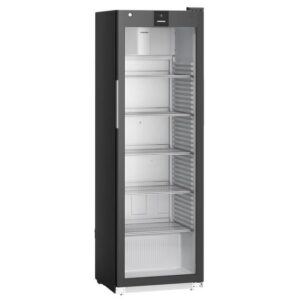 Liebherr MRFvd 4011 Getränkekühlschrank mit Glastür, Display und LED Lichtsäule Schwarz