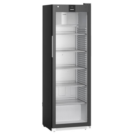 Liebherr MRFvd 4011 Getränkekühlschrank mit Glastür, Display und LED Lichtsäule Schwarz