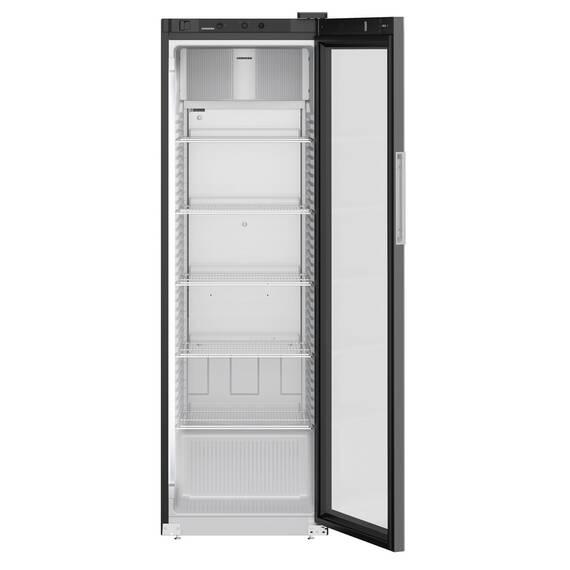 Liebherr MRFvd 4011 Getränkekühlschrank mit Glastür, Display und LED Lichtsäule Schwarz