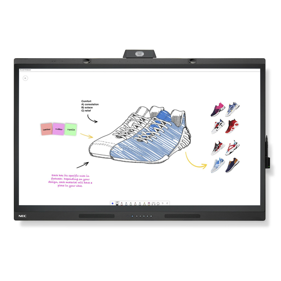 NEC MultiSync® WD551 LCD 55" Windows Collaboration Display