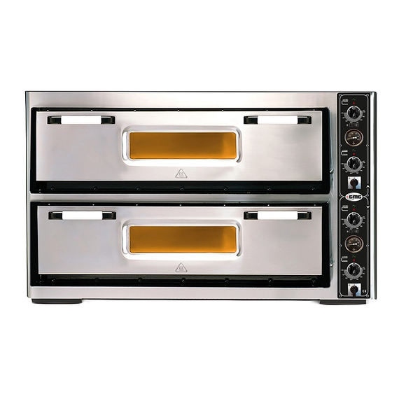 GMG Classic PF 9292 DE T Pizzaofen 9+9 x 30cm Ø