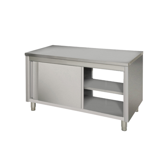 Prismafood Arbeitsschrank 1,2m - mit Durchreiche STD