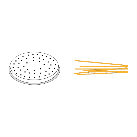 Prismafood Matrize Spaghetti Chitara Ø 5,7 cm