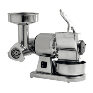Prismafood Fleischwolf/Käsereibe-Kombi - Aluminiummahlgruppe - Produktion FW: 30 kg/Std - KR: 30 kg/Std