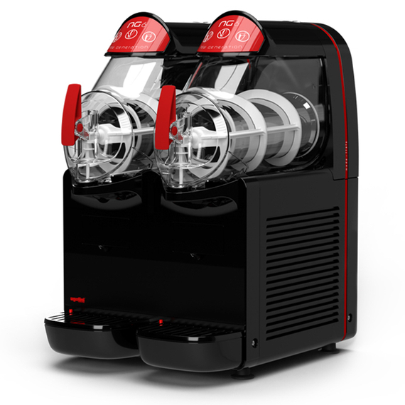 Ugolini Granitor® NG Easy 6/2 Slush-Eismaschine Black Edition