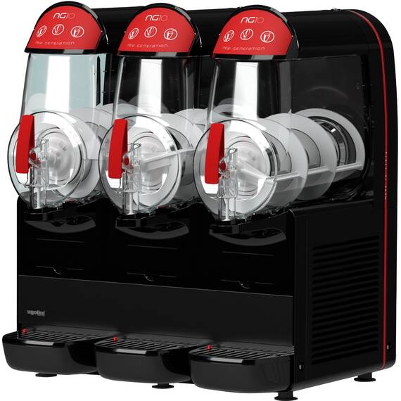 Ugolini Granitor® NG EASY 10/3 Slush-Eismaschine Black Edition