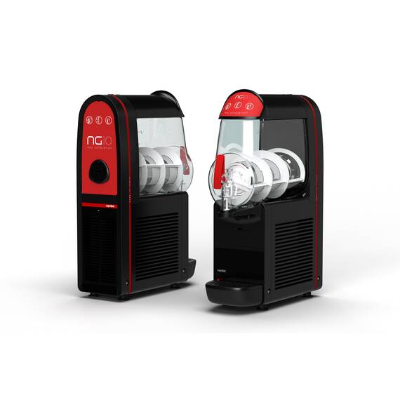 Ugolini Granitor® NG EASY 10/2 Slush-Eismaschine Black Edition