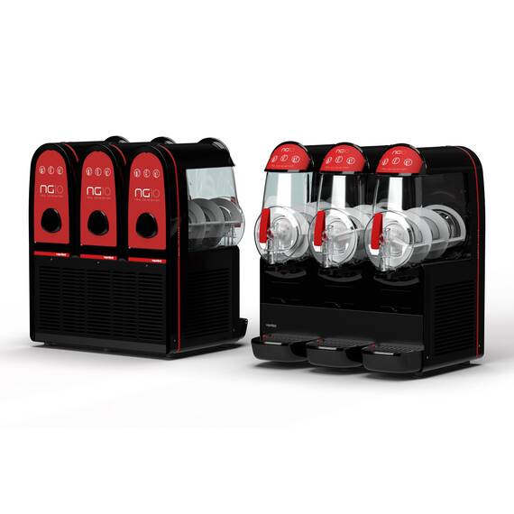Ugolini Granitor® NG EASY 10/3 Slush-Eismaschine Black Edition