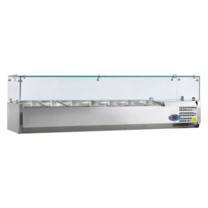 Prismafood Aufsatzvitrine 1500 Behälter: 7x1/4
