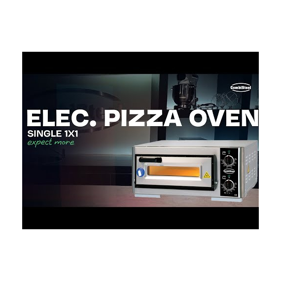 Combisteel Elek. Pizzaöfen Enkel 1 X 1