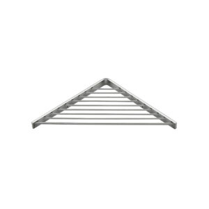 Aliseo Eckablage - 311 x 18 x 154 mm, chrom