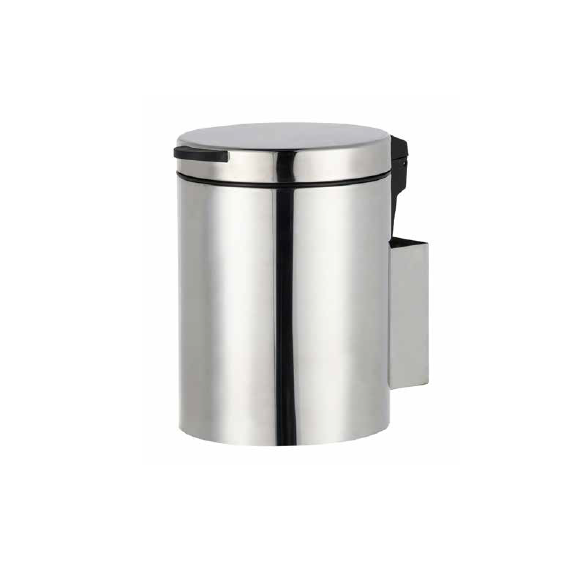 Aliseo Hygieneeimer - Wandmontage, chrom poliert, 3 Liter