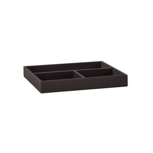 Aliseo Londoner Utensilienbox - 3 Fächer, taupe
